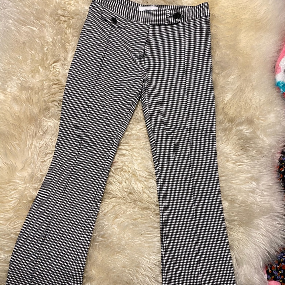 Derek Lam Plaid Trousers